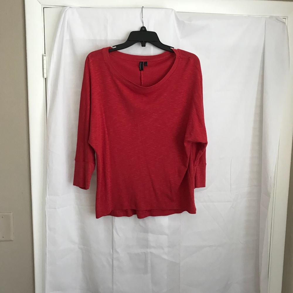 Red Cynthia rowley shirt size large
